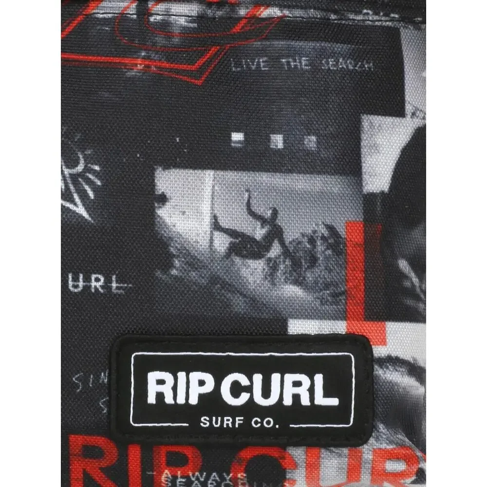 Rip Curl Dome 18L Backpack Bag With Pencil Case in Black/Grey